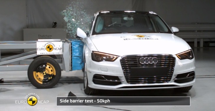 Audi A3 e-tron Plug-in Gets 5-Star Euro NCAP Rating
