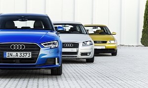 Audi A3 Hits the Big 2-Oh, Four Million-plus Units Sold Since 1996