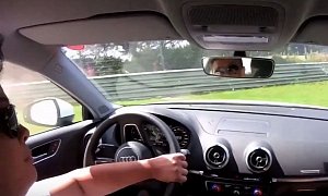 Schwedenkreuz Terror: Onboard Video Shows Audi A3 Nurburgring Near Crash