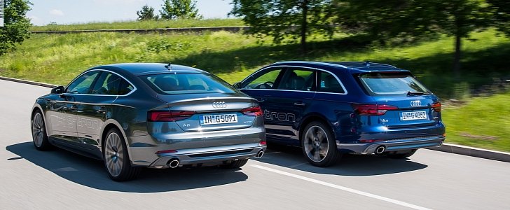 Audi A4 Avant and A5 Sportback g-tron Launched, Also Run on Audi's e-gas