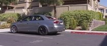 Audi A4 Driver Dares to Honk, Mustang Driver Messes Him And His Car Up