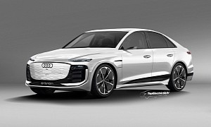 Audi A4 e-tron Goes Electric to Fight BMW i4 and Tesla Model 3, Albeit Unofficially
