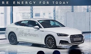 Audi A5 Sportback G-Tron Shows Up In Geneva, Will Be Available In Early Summer