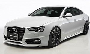 Audi A5 Sportback Gets Aggressive Body Kit from Wald International