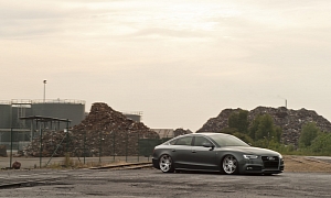 Audi A5 Sportback with Air Suspension and 22-inch Wheels Shines