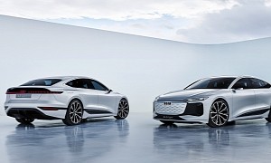 Audi A6 e-tron Concept Goes for Sportback Looks and Over 435 Miles of EV Range