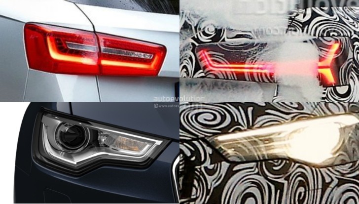 Audi A6 vs 2015 A6 Facelift Comparison