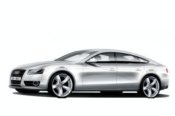 Audi A7 sketch