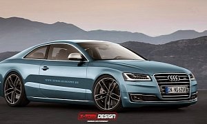 Audi A8 Coupe Wants to Start a Luxury Two-Door War with Mercedes