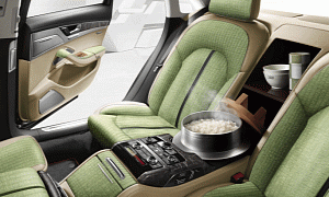 UPDATE: Audi A8 Gets Built-in Rice Cooker in Japan: For Healthy Eating on the Go
