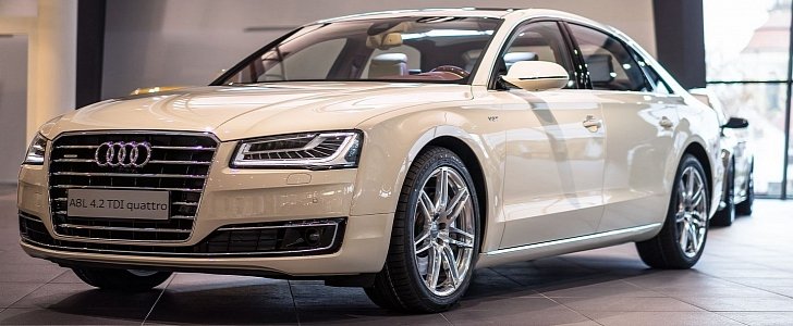 Audi A8L in Magnolia Is Like a Mobile Living Room, Gets Showcased at Audi Forum
