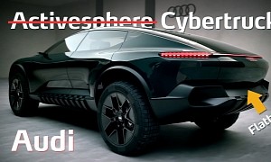 Audi Activesphere EV Concept Unveiled With Strong Cybertruck Vibes & Pickup/Crossover Soul
