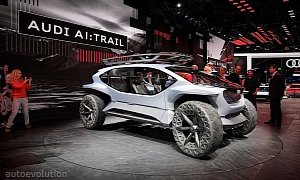 Audi AI:TRAIL quattro Concept Is an Autonomous Off-Roader