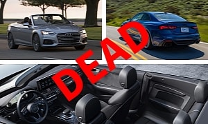 Audi America Officially Drops All Coupes and Convertibles, Including the RS 5