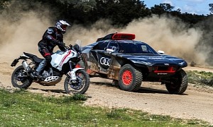 Audi and Ducati Hold Joint Offroad Event With Common Design, What's Next?