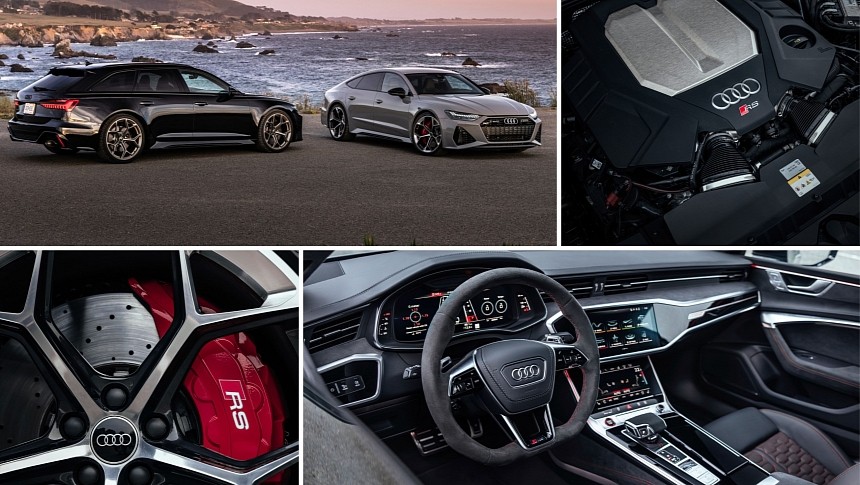 2024 Audi RS 6 Avant performance and Audi RS 7 performance
