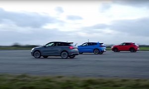 Audi, BMW, and Volkswagen: German Performance Crossovers in Three-Way Drag Race