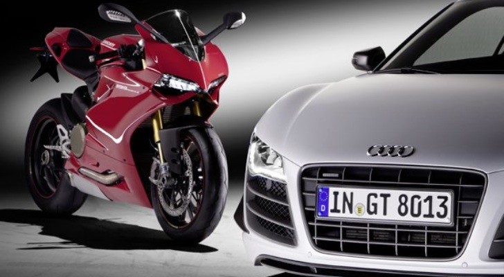 Audi R8 GT and 1199 Panigale