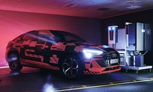 Audi Could Recharge Your Home, e-tron Gets Along Well With Tesla Solar Panels?