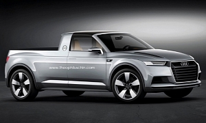 Audi CrossTown Coupe Is the Pickup Truck We'll Never Get