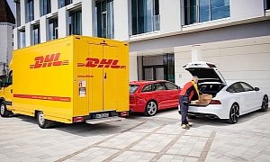 Audi, DHL and Amazon Want to Make Deliveries Straight to Your Car’s Trunk