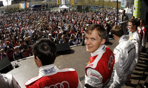Audi DTM Team on the Streets of Graz
