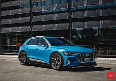 Audi e-tron First Tuning: Custom Vossen Forged Wheels