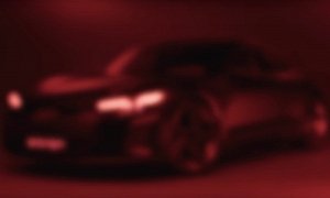 Audi e-tron GT Concept Is a Blurry Spec in Video Teaser Ahead of L.A. Debut