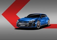 Audi e-tron GT Rendered as Shooting Brake, Coupe, and Cabrio