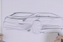 Audi e-Tron Quattro Gets Sketched Right in Front of Your Eyes