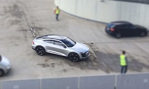 Audi E-tron Sportback Concept, the Tesla Model Y Competitor, Spotted in Germany