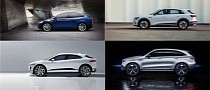 Audi e-tron vs Jaguar I-Pace vs Mercedes-Benz EQC vs Tesla Model X