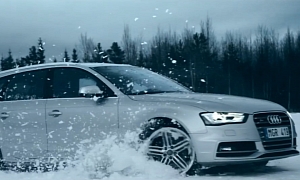 Audi Fights British Weather in “Land of quattro” Ad