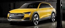 Audi H-Tron Quattro Concept Brings Yellow in Detroit