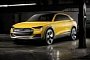Audi H-Tron Quattro Concept Brings Yellow in Detroit