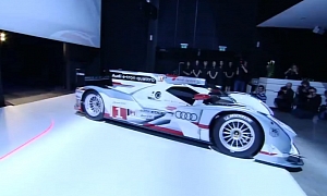 Audi Hybrid Race Car Unveiled in Munich
