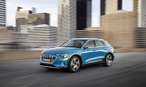 Audi Improves the e-tron 55's Range Through Update, Existing Models Get It for Free
