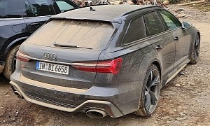 Audi Is Not Happy That an RS6 Press Car Was Used for Flood Relief
