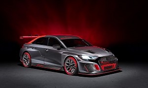 Audi Kicks Off Sales for the $163K Second-Generation Audi RS 3 LMS, a Racing Favorite
