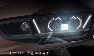 Audi Launches Matrix Emoticon Headlights in Japan