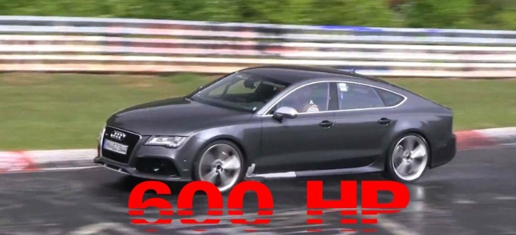 Audi RS7 plus testing