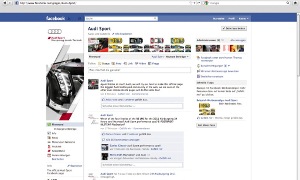 Audi Motorsport Facebook Page Launched