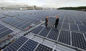 Audi Neckarsulm Operating on Solar Panels
