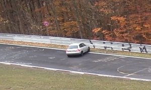 Audi Nurburgring Crash Is a Wet Driving Lesson