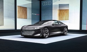 Audi Offers a Glimpse Into Its Future, the grandsphere Concept Takes Center Stage