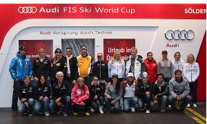 Audi Opens FIS Ski World Cup in Solden