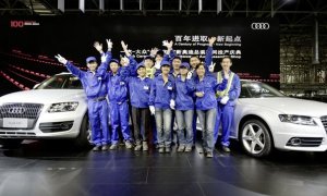 Audi Opens New Assembly Line in China