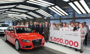 Audi Produces the 5 Millionth A4