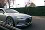 Audi Prologue Concept Spotted Driving in LA