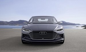 Audi Prologue Gets Hybrid V8 System and Piloted Driving Tech for CES 2015